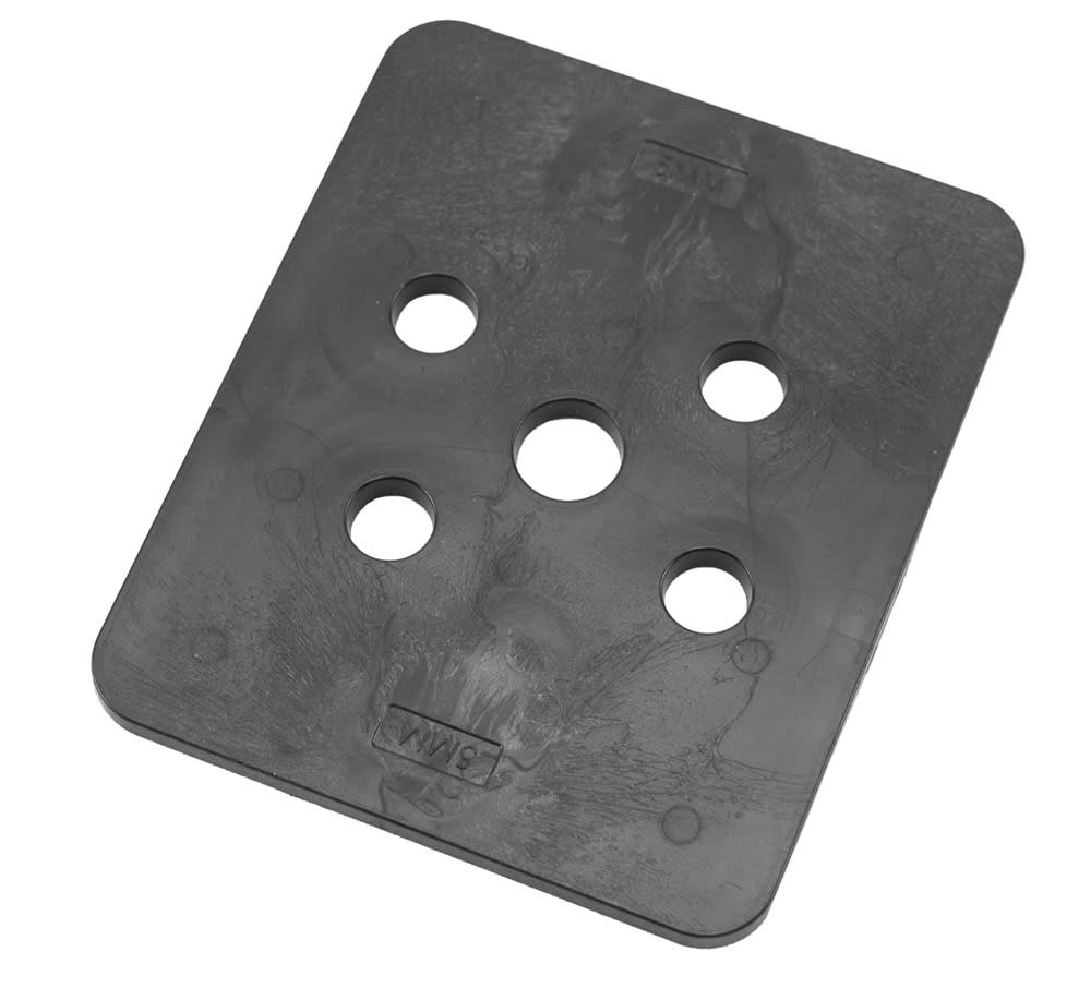 GB Hogedrukplaat 100x120x5mm Drukbelasting 16200kg 349205