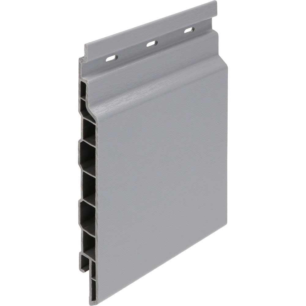 Keralit Gevelpaneel 143mm 600cm Grijs Classic Nerf RAL 7001