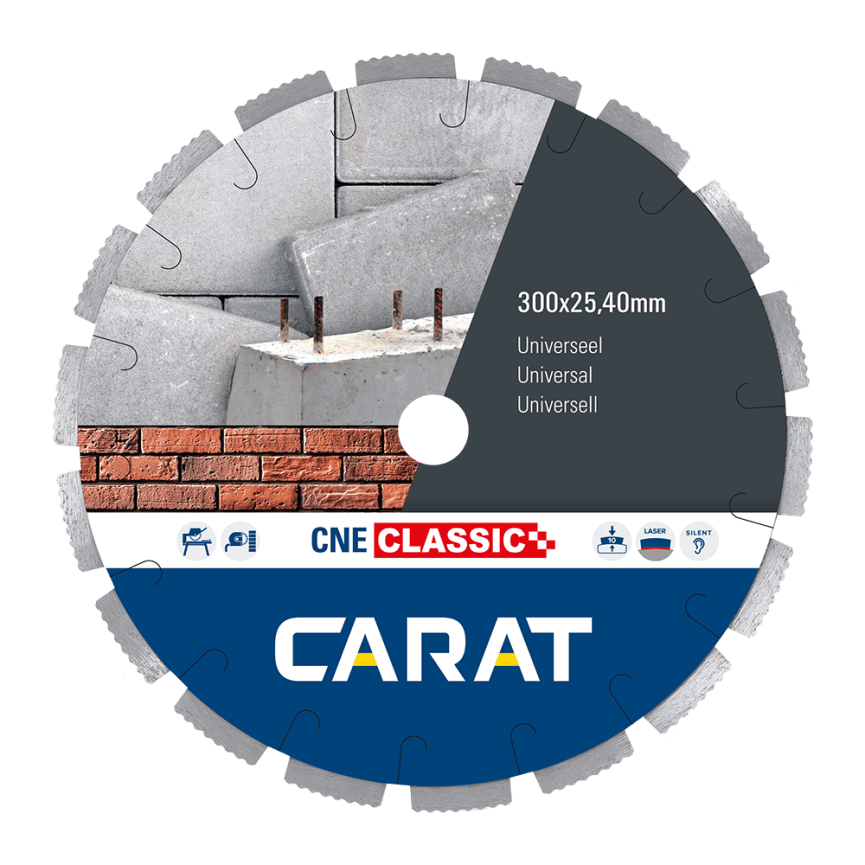 Carat Diamantzaagblad CNE Classic 350x25,4mm Universeel 1st