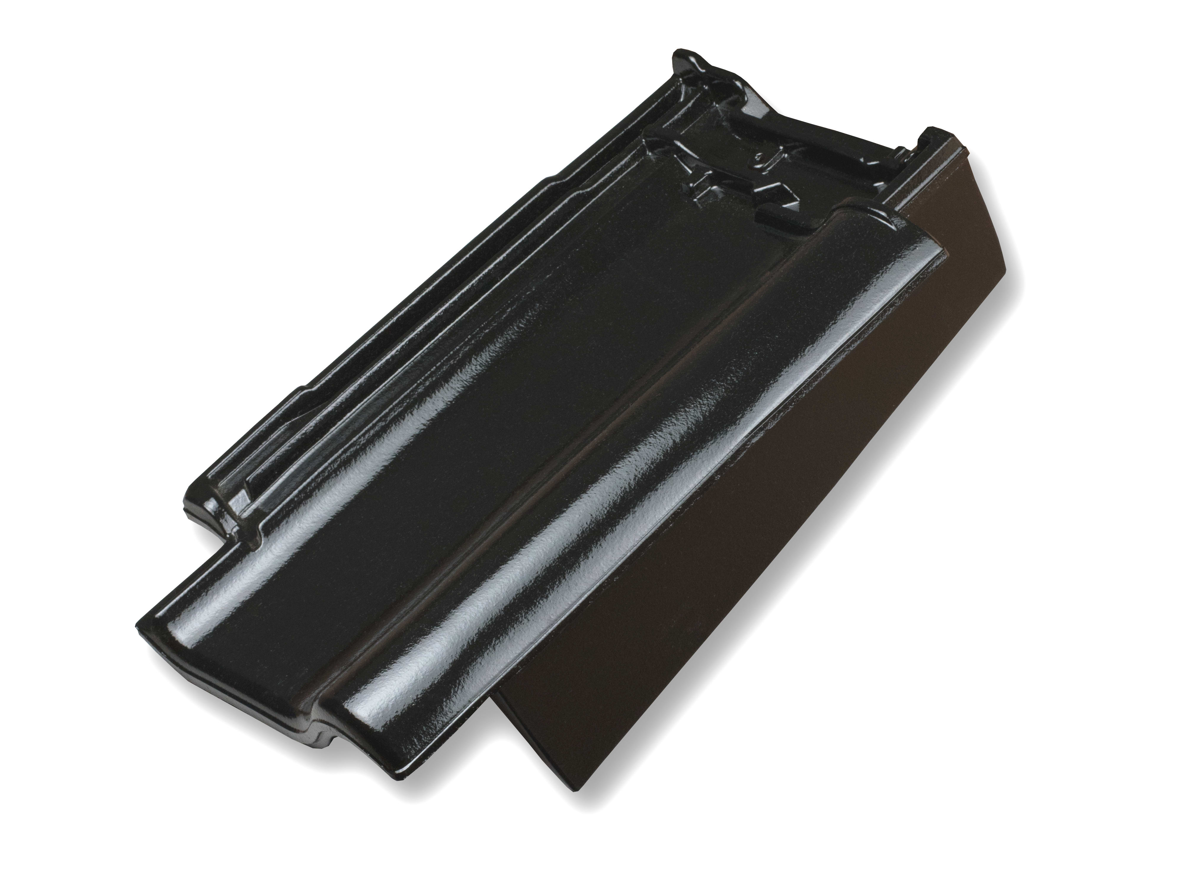 Nelskamp F-12-U Zuid Gevelpan Rechts Innensteg Zwart Engobe 765