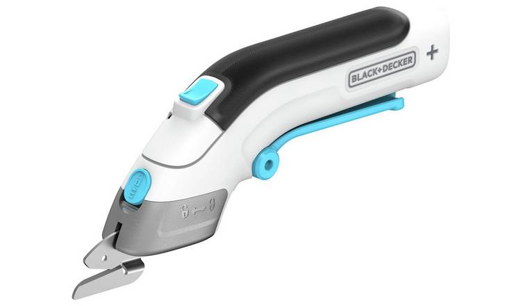 Black+Decker Elektrische Schaar BCSC115-XJ 3,6V Inclusief USB Lader Wit