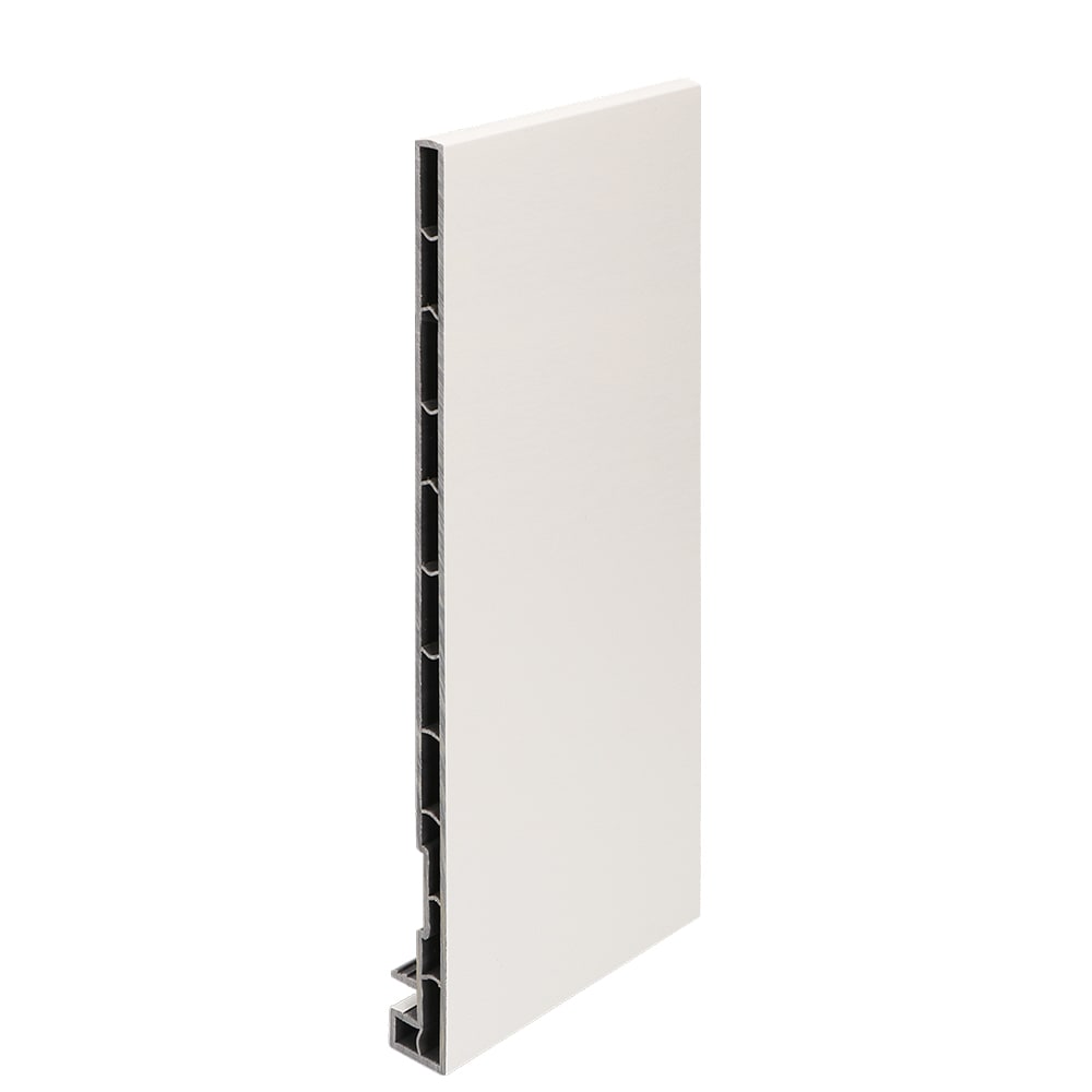 Keralit Dakrandpaneel 250mm 600cm Wit Classic Nerf