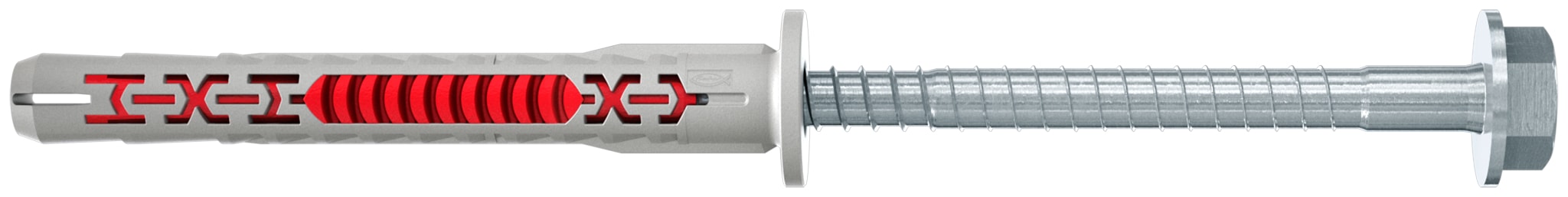 Fischer Constructieplug DuoXpand FUS 8x80mm Zeskant Kop 10st 562202