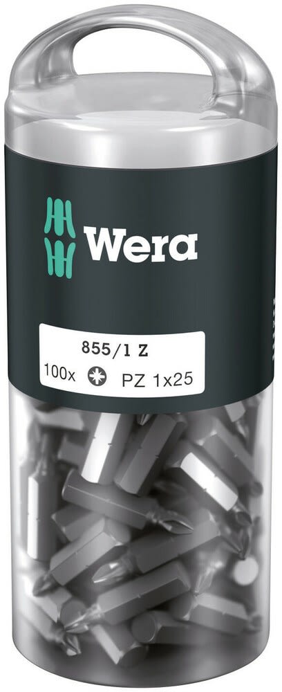 Wera Bitset DIY 25mm PZ-1 100-Delig