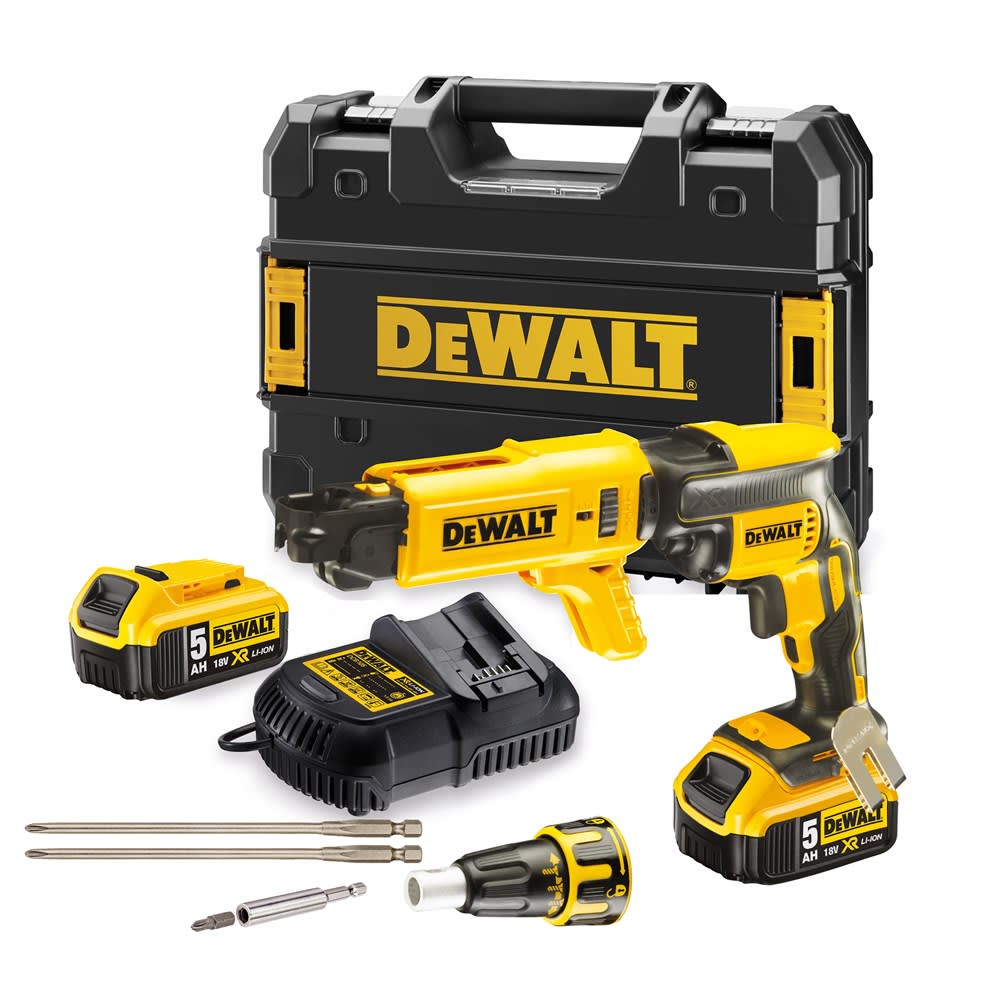 DeWALT Accu Schroefautomaat DCF620P2KQW XR 18V 2x5,0Ah Tstak Koffer