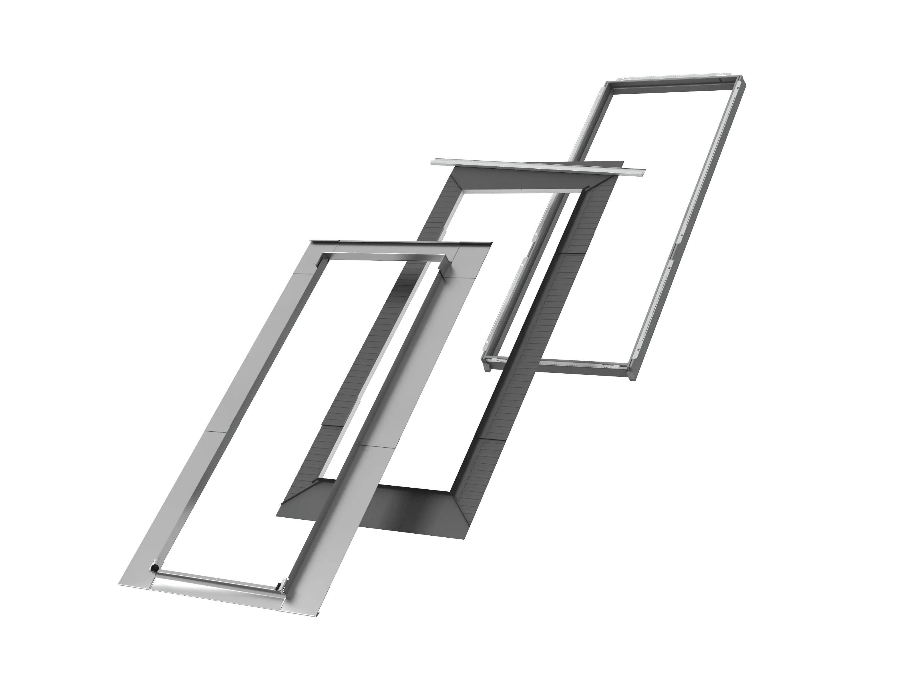 Product afbeelding voor VELUX EDE PK19 2300 Gootstuk Staande Naad Zink BDX+BFX