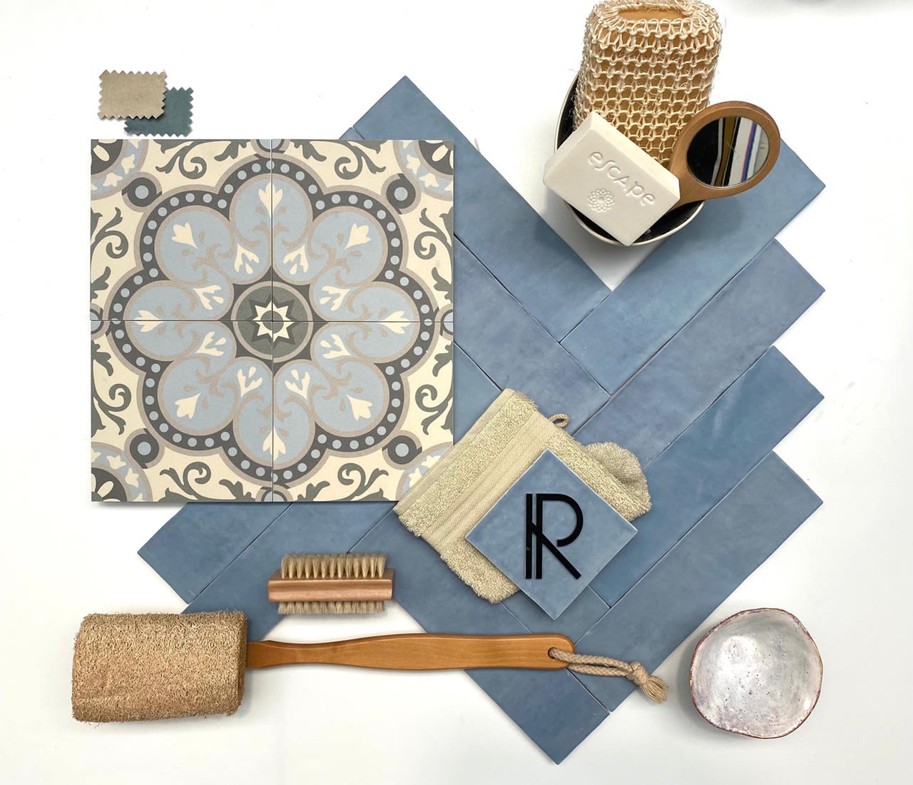 Product afbeelding voor Decortegel Bel Histoire Lisette 15x15cm 8mm Mat Gerectificeerd R10