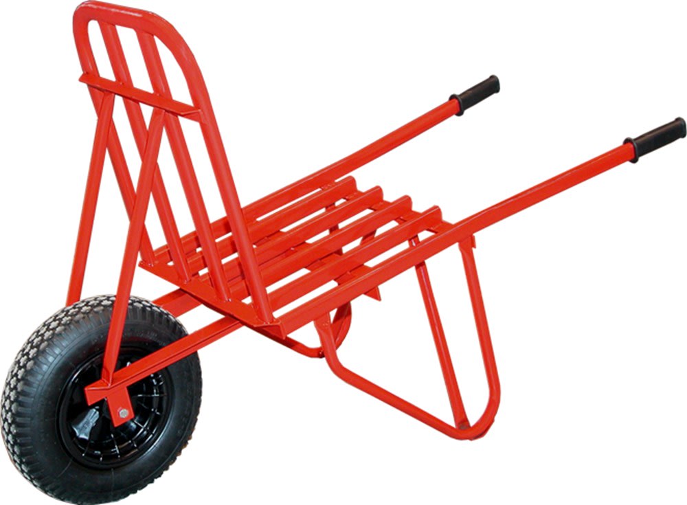 Kelfort Steenkruiwagen 4ply Luchtband 60 Stenen Rood