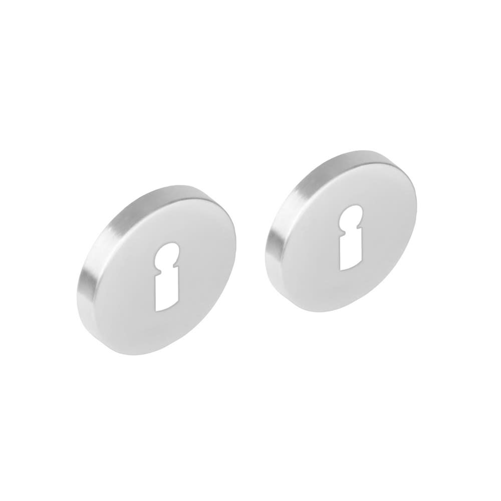 Intersteel Sleutelrozet Rond 1 Paar 7mm RVS Met Onderrozet Metaal