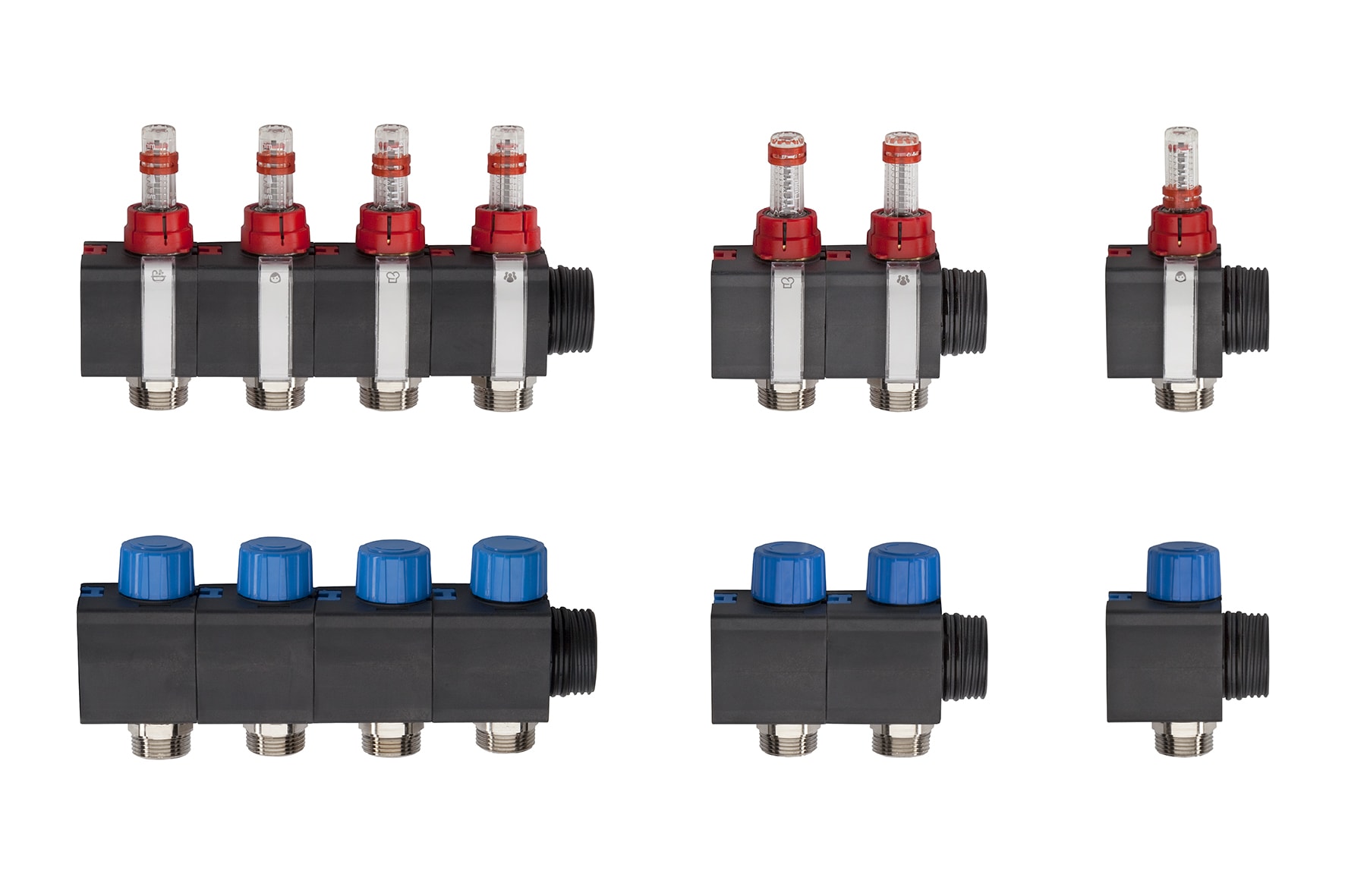 Schlüter BEKOTEC-THERM-HVP 4-Groeps Verdeelunit Kunststof BTHVT4DK