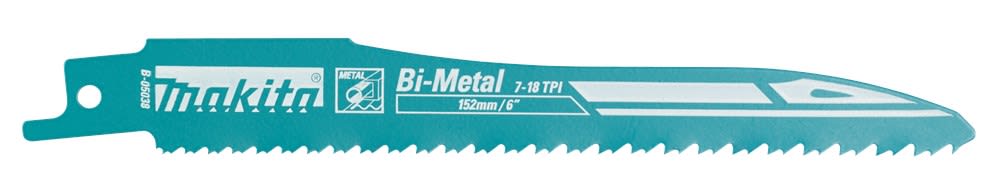 Makita Reciprozaagblad B-05038 152mm Voor Metaal 5st
