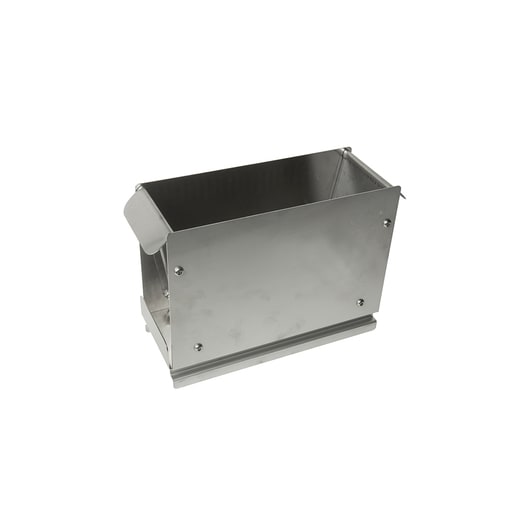 Calduran Lijmbak 100mm RVS