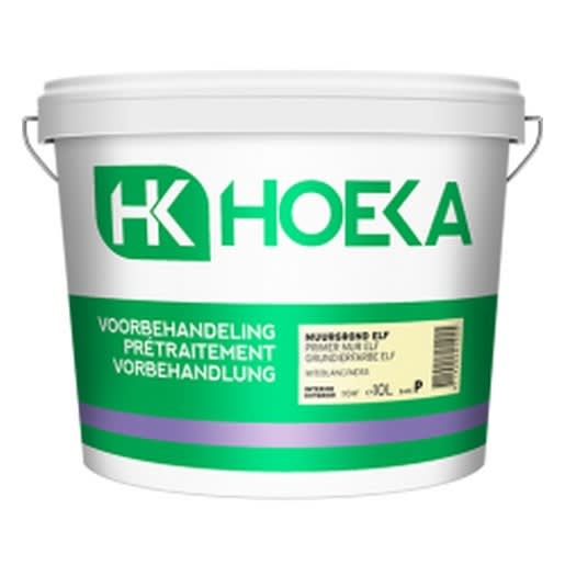 Product afbeelding voor Hoeka Muurgrond ELF Basis P Binnen/Buiten 10L Wit
