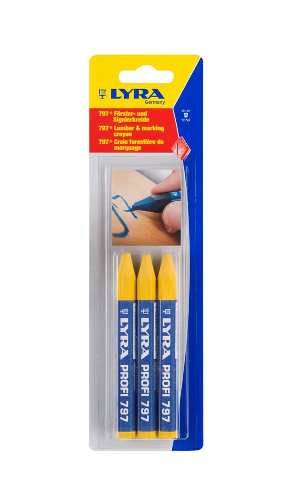 Lyra Houtkrijt 797 Geel Stuks