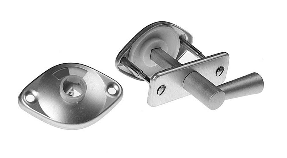 Nemef WC-Insteekgrendel Serie 2661 Aluminium F1 50mm