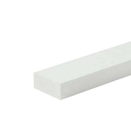 Vuren 4-Zijdig 18x28mm 270cm Wit Gegrond Geschaafd 70% PEFC