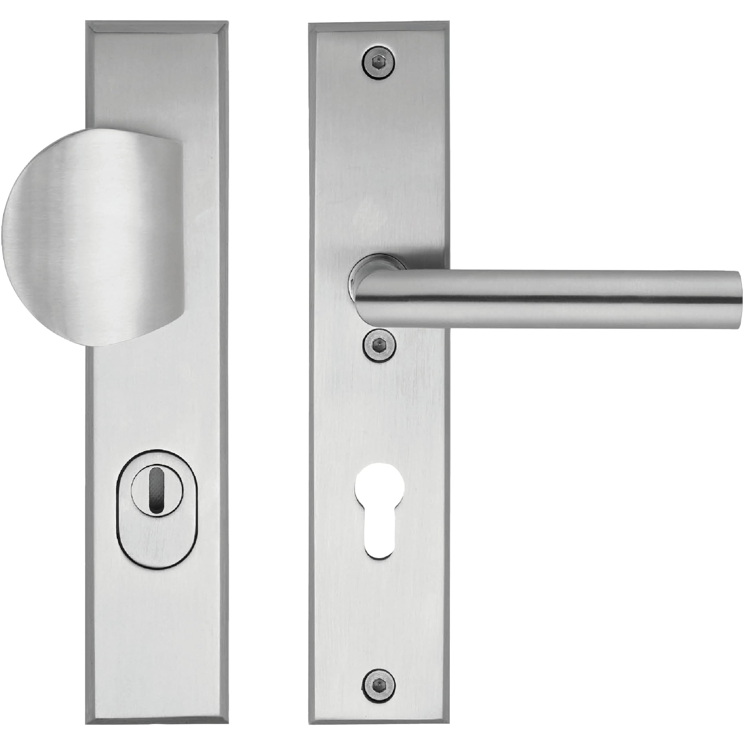 Product afbeelding voor Skantrae Hang&Sluitwerkpakket 46 231 R2 RVS Sedna Recht Sleutelbediend Meerpuntssluiting En 4x AXA Scharnier