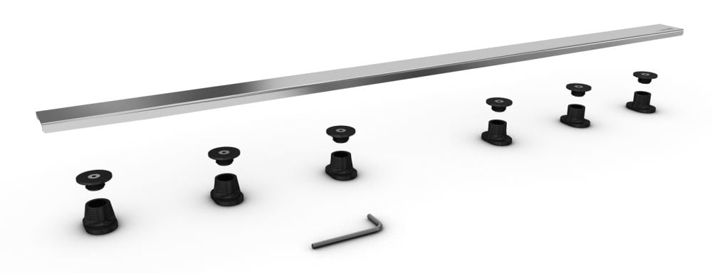 Wedi Fundo Gootafdekking 890x45x13mm Standaard Goot 900mm