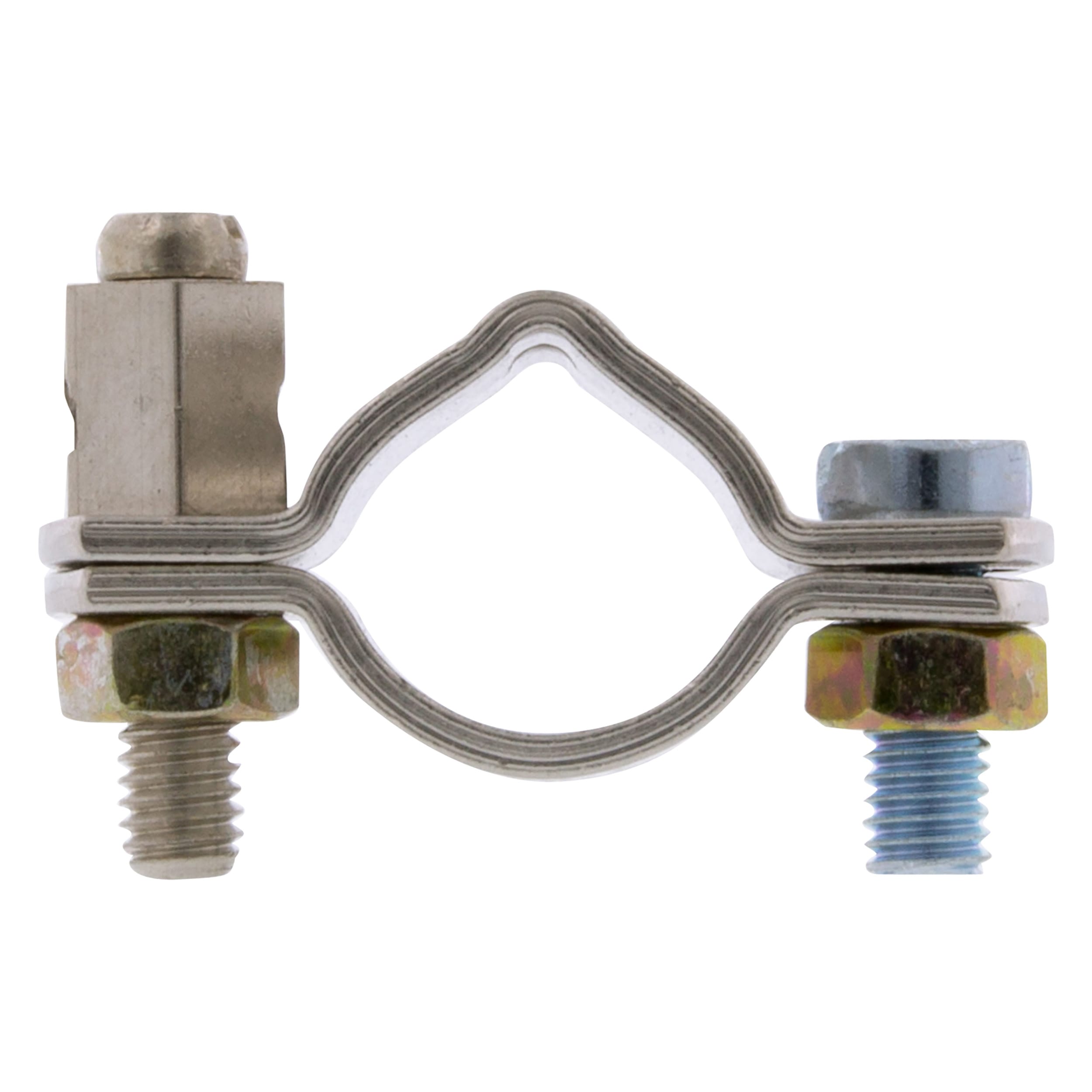 Product afbeelding voor Aardklem 3/8" 16-17mm Vernikkeld