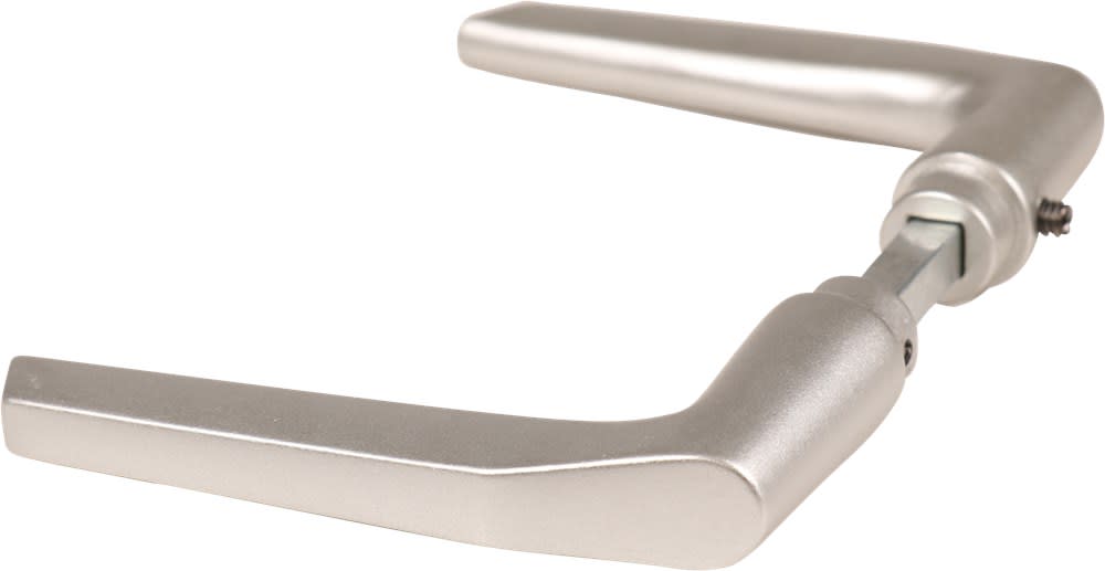 Oxloc Deurkruk Nantes Haaks Omkeerbaar Aluminium F1 Mat Paar