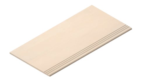Product afbeelding voor Villeroy & Boch Traptrede Unit Four Crème 30x60cm Mat Gerectificeerd R10 2874CT100010