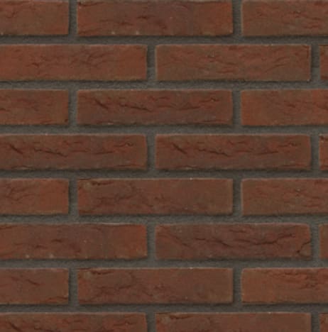 Gevelsteen NG1021 HV WF Bruin Rood Effen