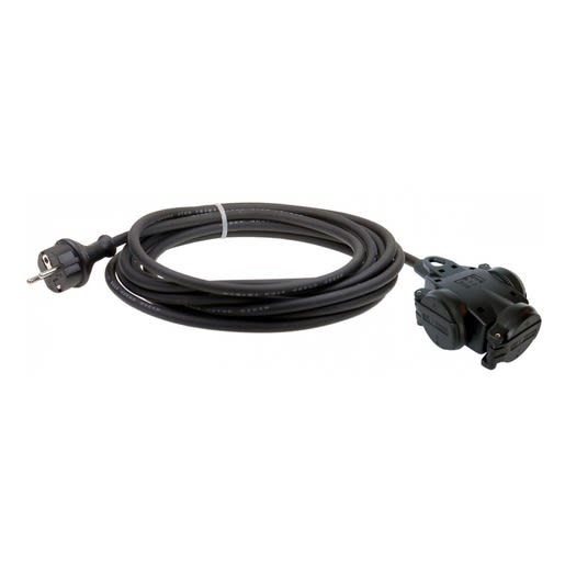 Connectra Hangcontactblok Rubber 3x1.5mm 10 Meter 46521
