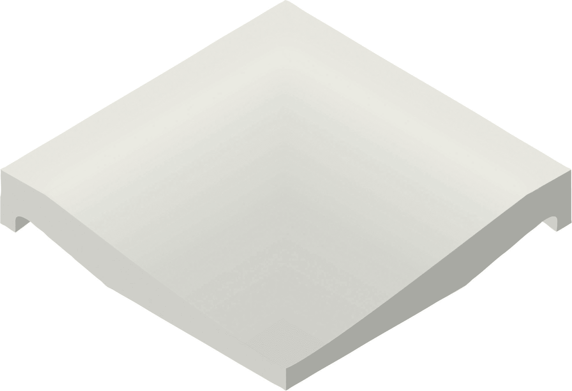 Product afbeelding voor Villeroy & Boch Hoek Pro Architectura 3.0 Neutral White 10x10cm Mat R10 3009C3000010