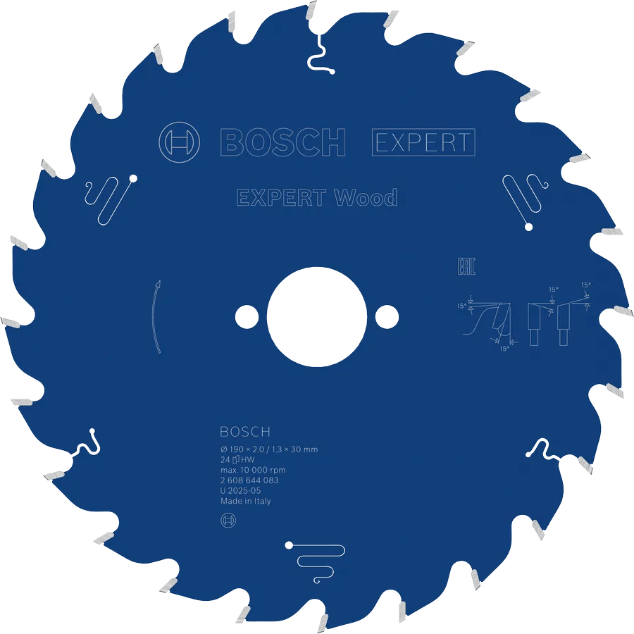 Bosch Cirkelzaagblad Expert Wood 250x30x3,2/2,2mm 60-Tands 1st