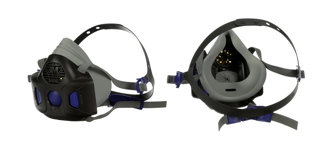 3M Halfmasker HF-801SD Secure Click Maat S