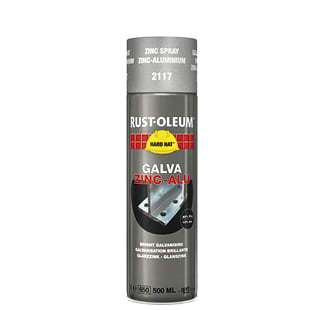Rust-Oleum Zinkspray Hard Hat Galva Zinc-Alu 2117 500ml