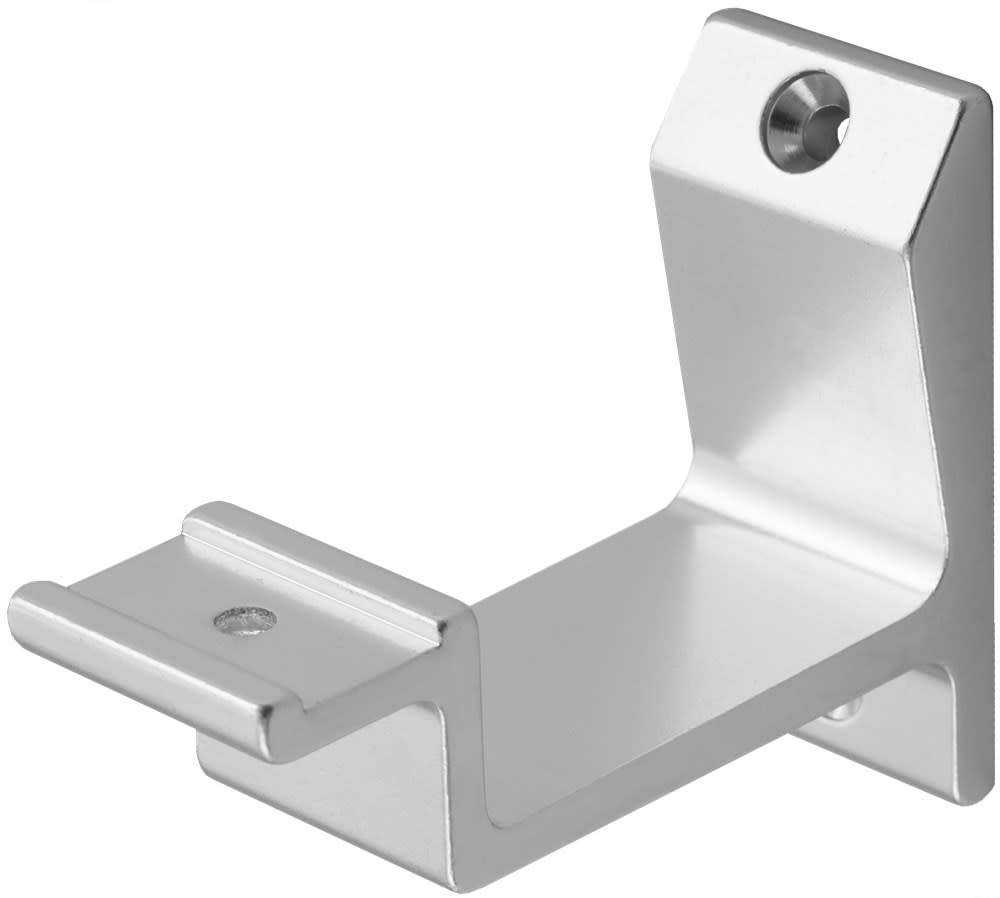 Hermeta Leuninghouder 3540-01E 65mm Vlak Schroefgat Aluminium Naturel