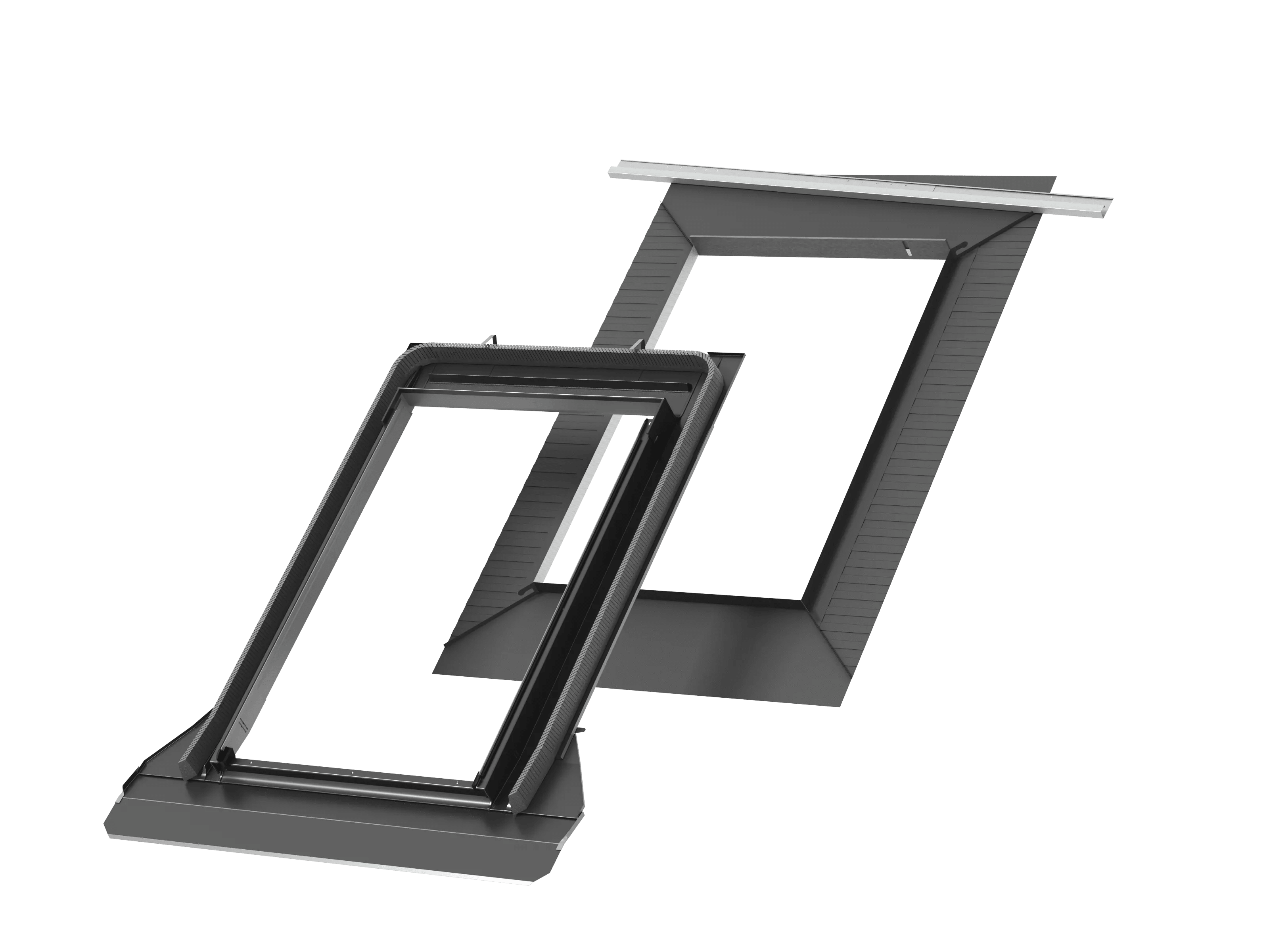 VELUX Gootstuk EDT PK08 1000 Pro Gootstuk Platte Pannen + BFX