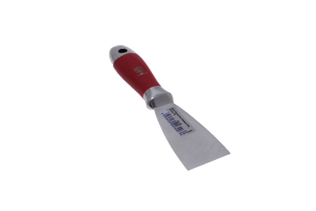 Nela Plamuurmes Edelstahl 50mm RVS Softgreep