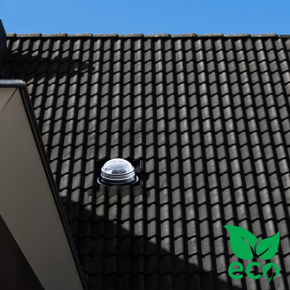 Product afbeelding voor Powerdaylight 35cm Eco Hellend Dak Buitenzijde