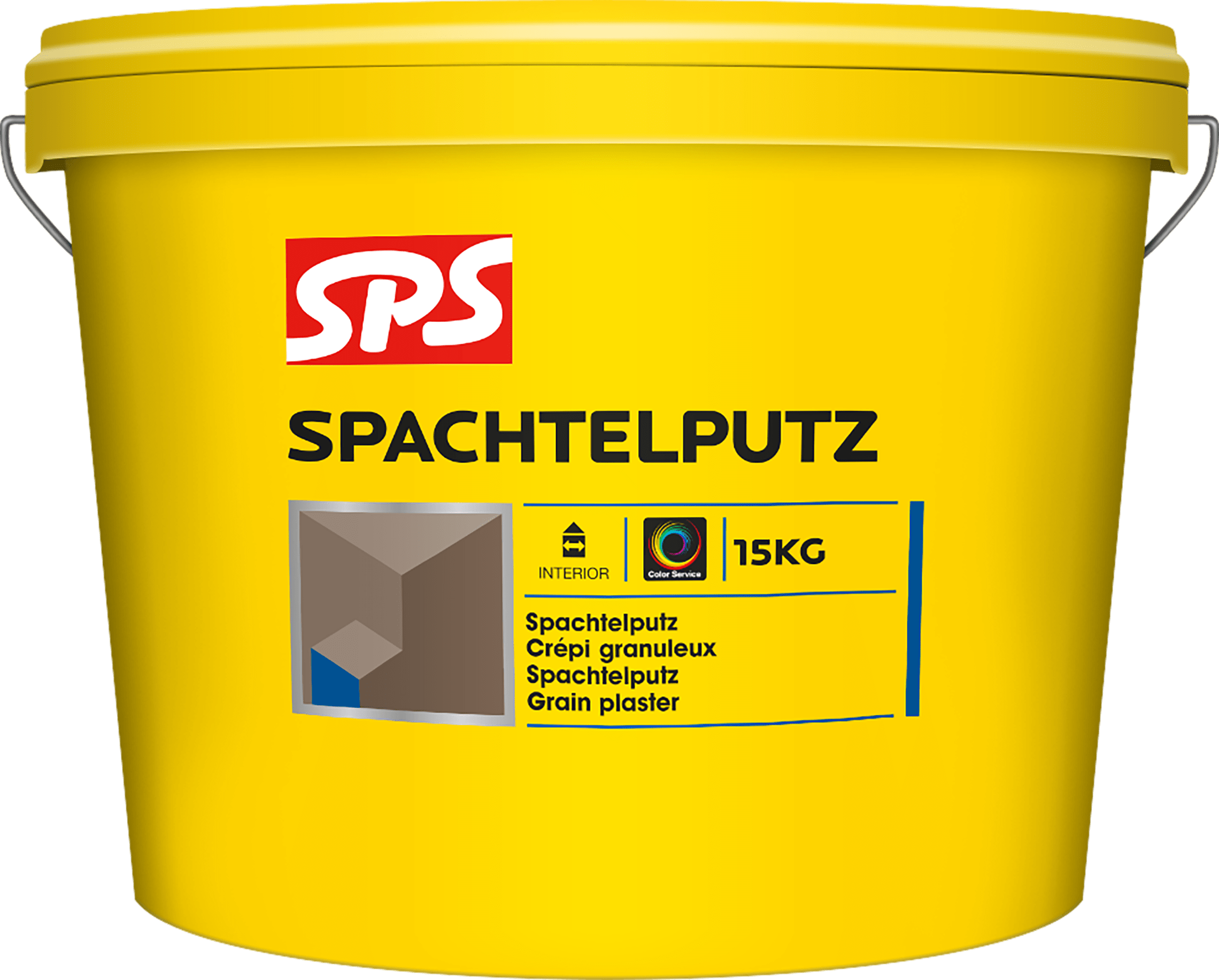SPS Spachtelputz 1,2mm Binnen 15kg Basis P