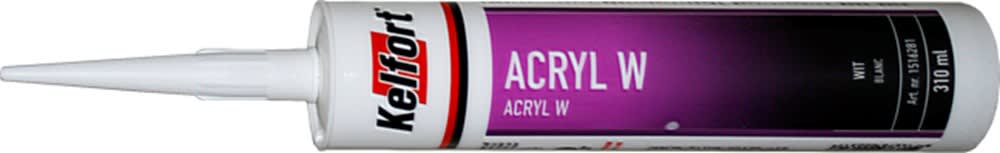 Kelfort Acrylkit W 310ml Wit