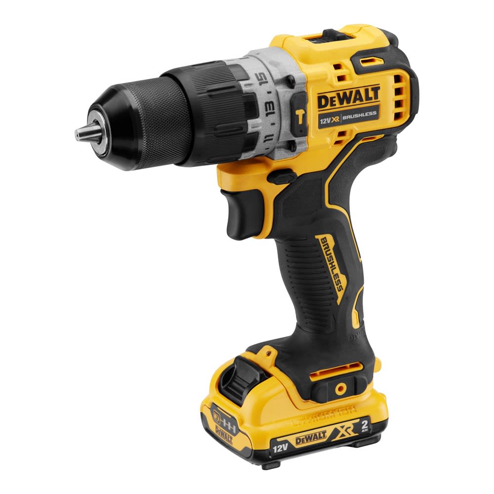 DeWALT Accu Klopboorschroefmachine DCD706D2Qw 12V XR 2x2,0Ah Li-Ion