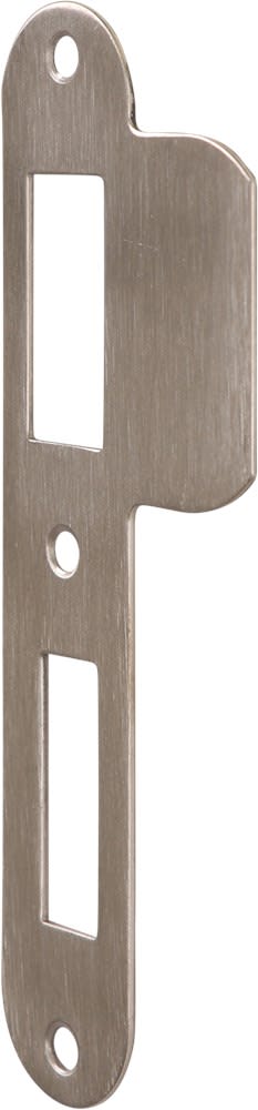 Oxloc Sluitplaat Voor Insteekslot Dag- En Nachtslot Afgerond DIN Links/DIN Rechts RVS A2 1st