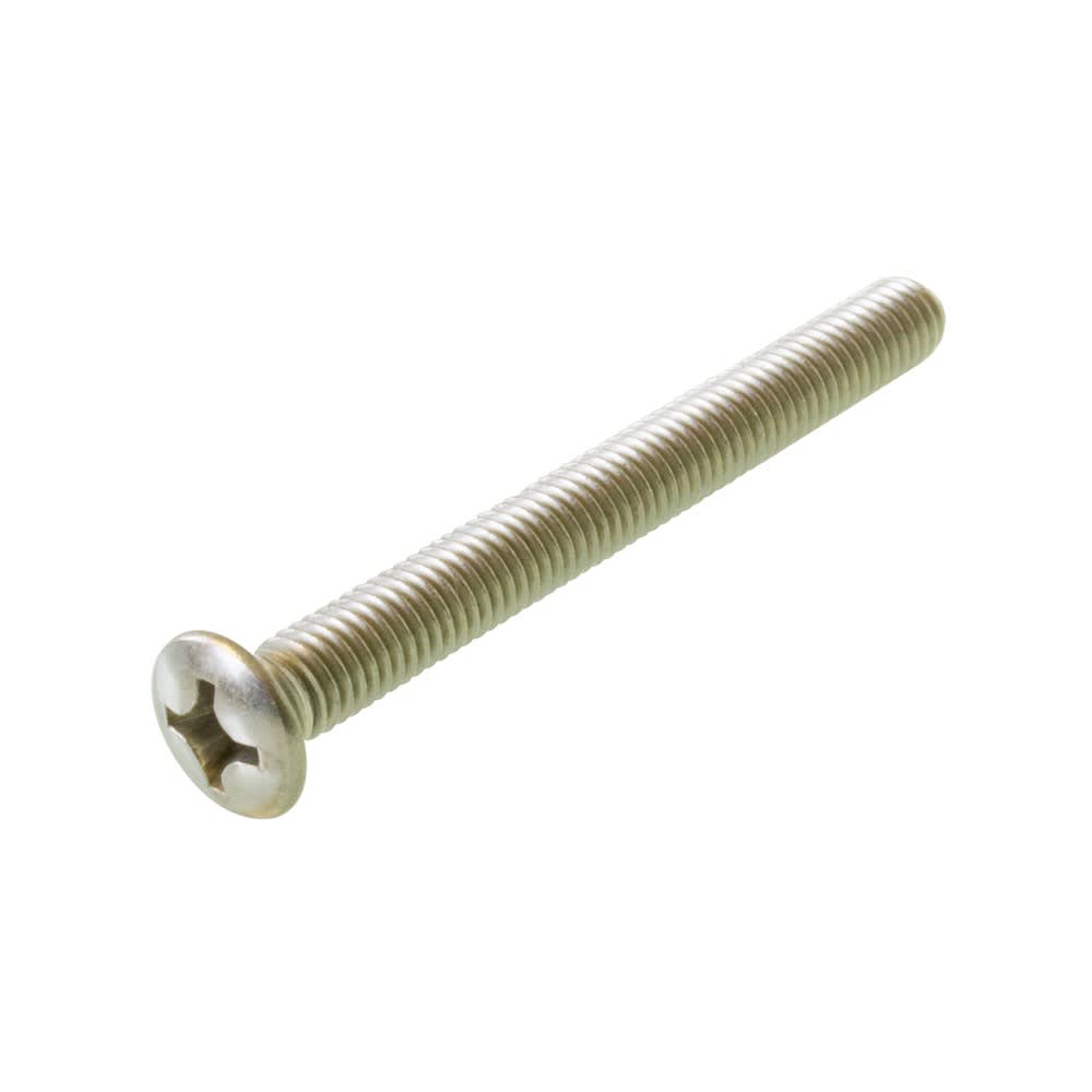 Metaalschroef M6x90mm Lenskop PH-3 DIN965H RVS A2 100st