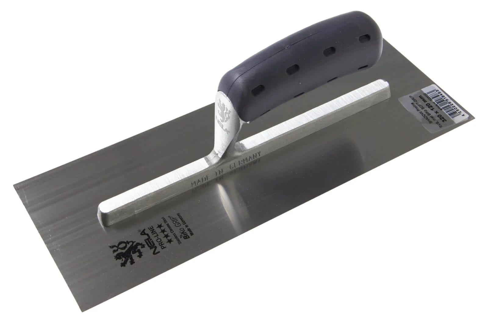 Product afbeelding voor Shadow Proline Pleisterspaan 320x120mm RVS Met Biko Softgrip