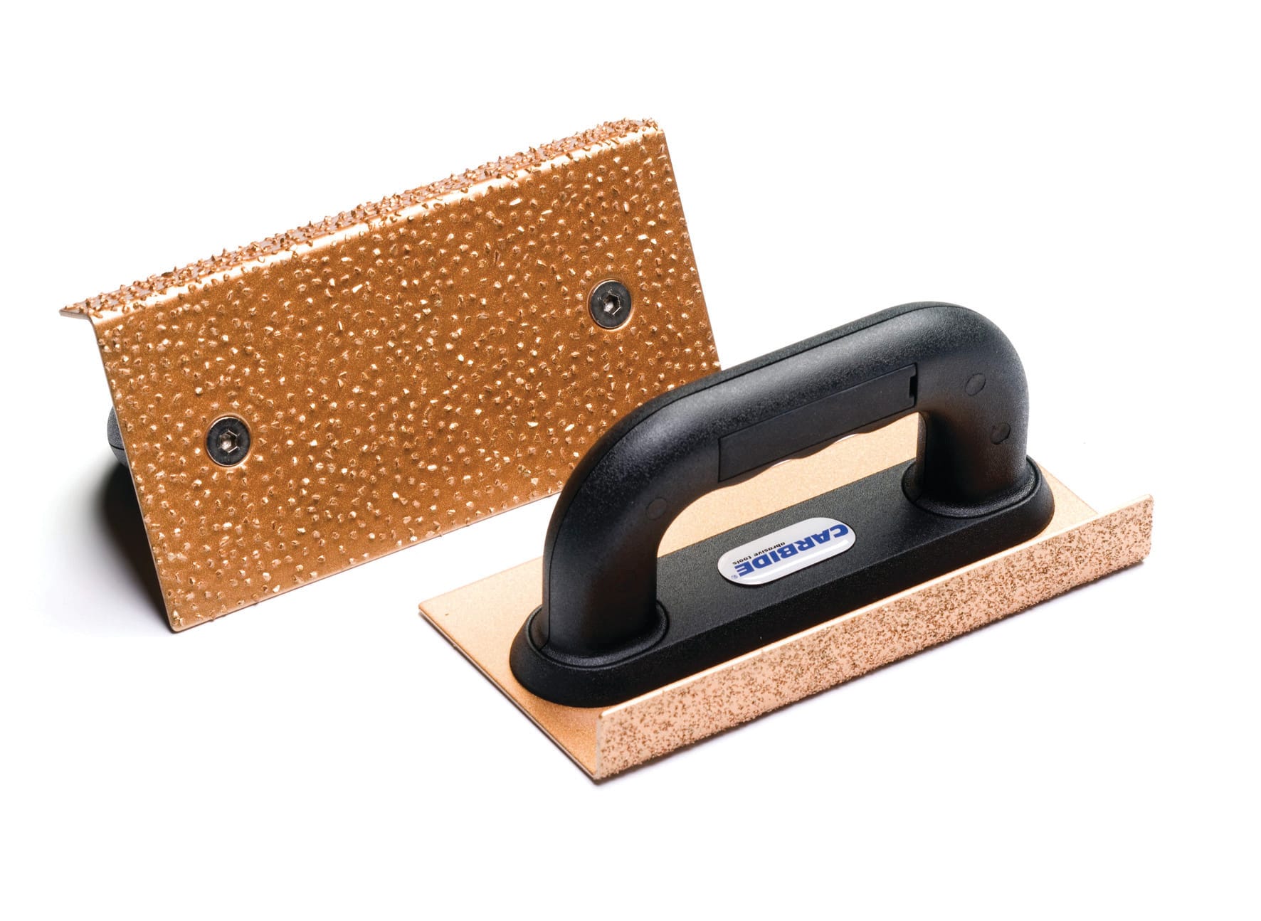 Carbide Schuurplaat 200x100x25mm G24 Met Handgreep