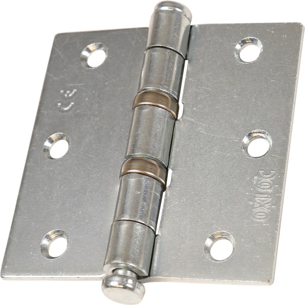 Oxloc Kogellagerscharnier Rechte Hoeken 76x76mm Verzinkt 1st