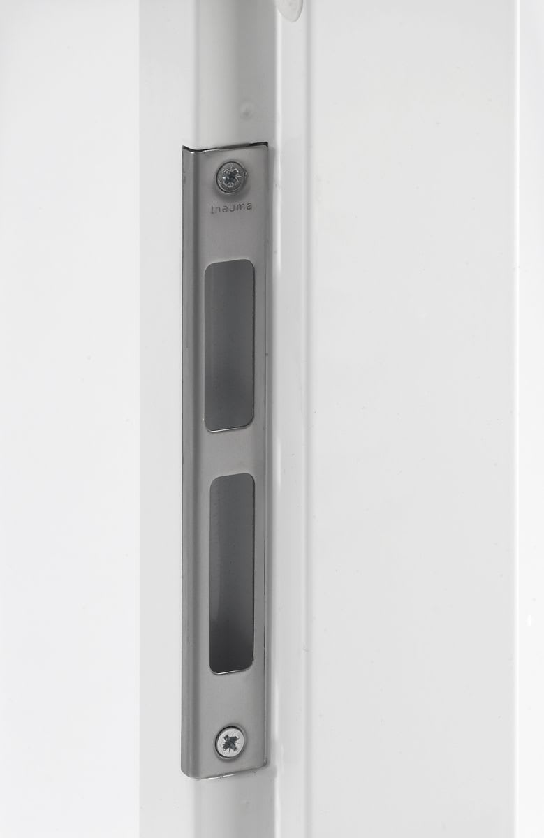 Theuma Schootplaat Rvs Rechts Tbv Standaard Slot