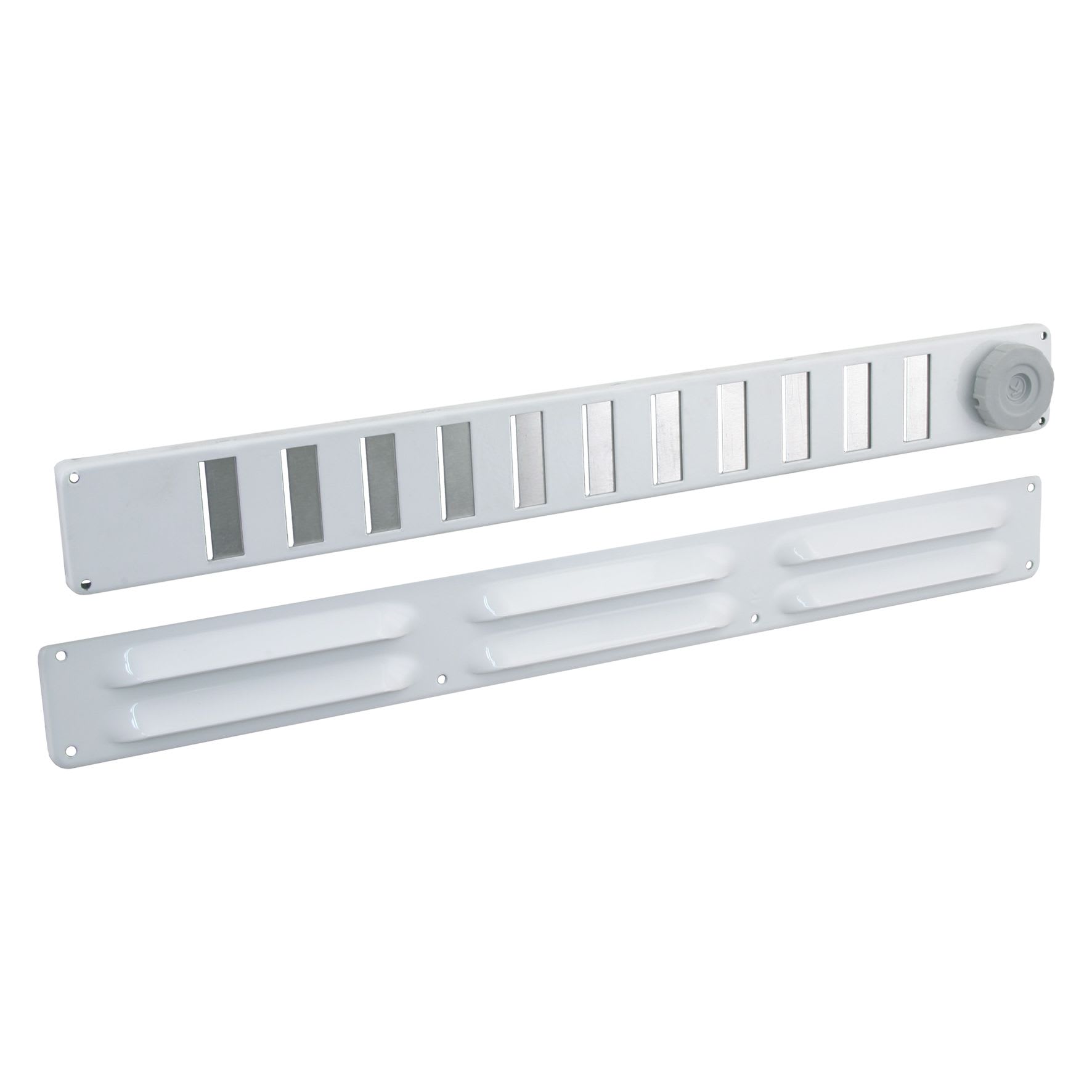 Starx Ventilatieset 37x4cm Aluminium Wit