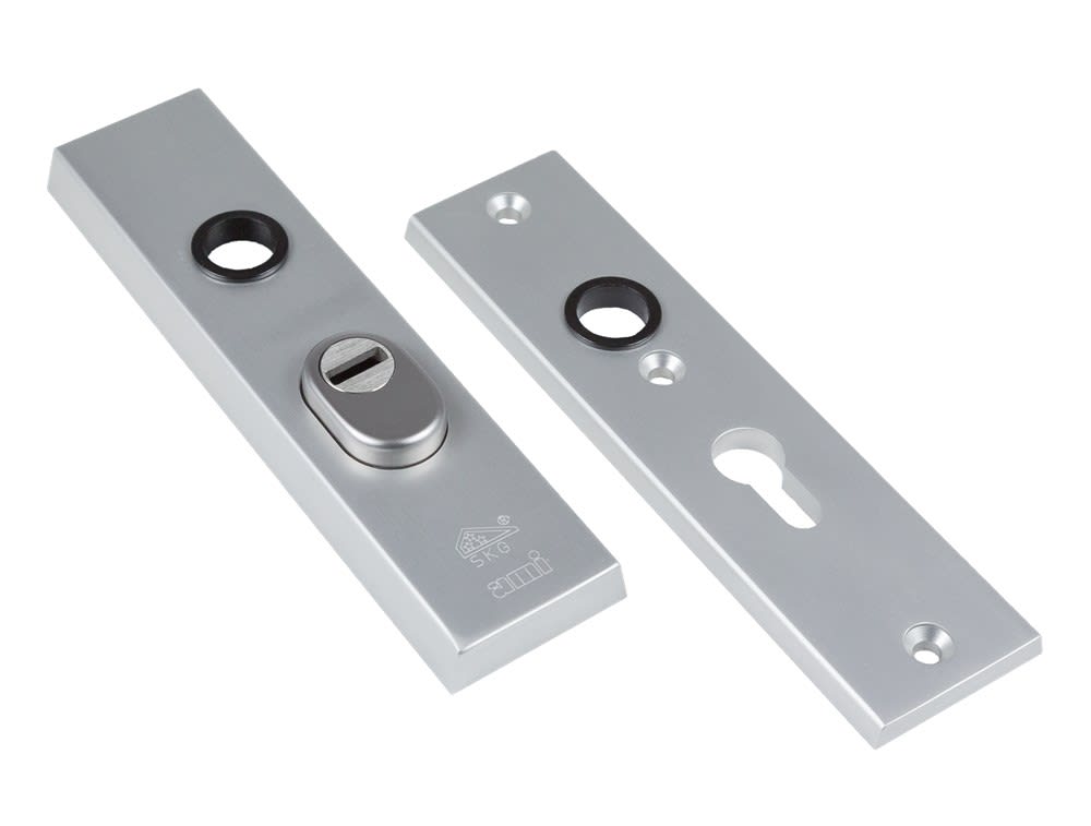 AMI Veiligheidsbeslag Kortschild 193-15 Rechthoek PC55 38-45mm F1 Aluminium Kerntrek