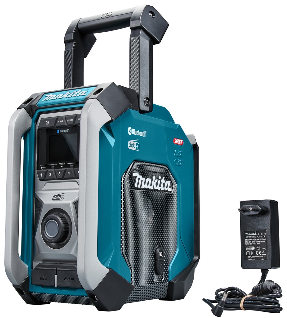 Makita Accu Bouwradio 007GZ FM DAB/DAB+ Bluetooth Zonder Accu En Lader In Doos