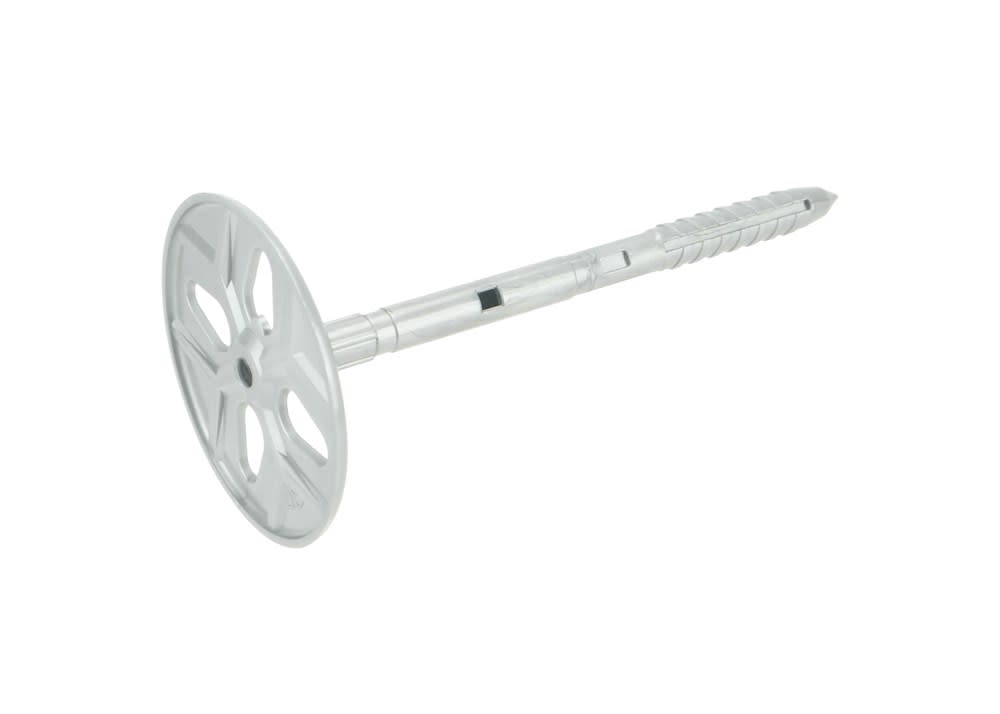 GB Instortplug 8x120mm Nylon Isolatiedikte 60-80mm Zilvergrijs 125st 332120