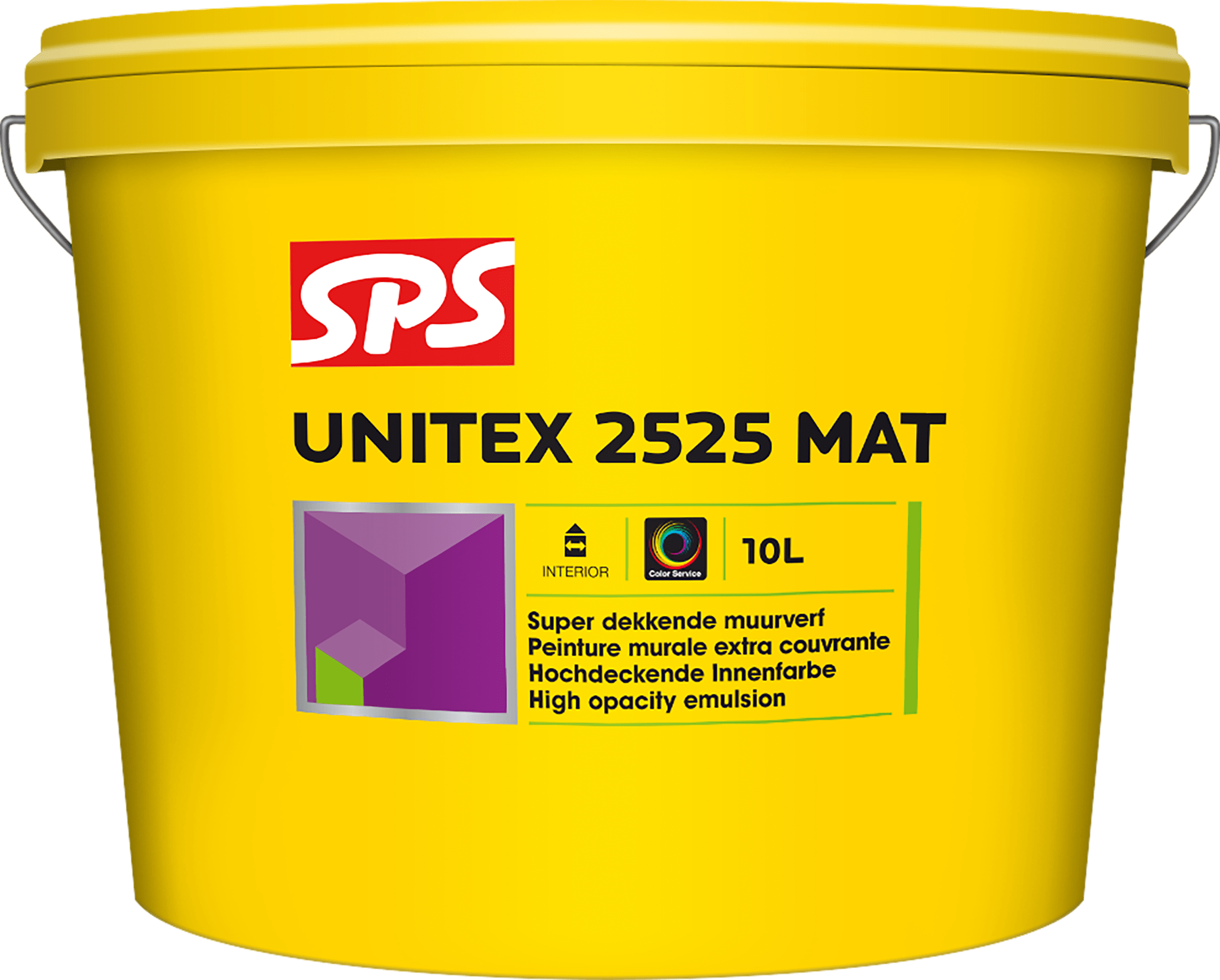 SPS Unitex 2525 Mat Binnen 10L Basis P