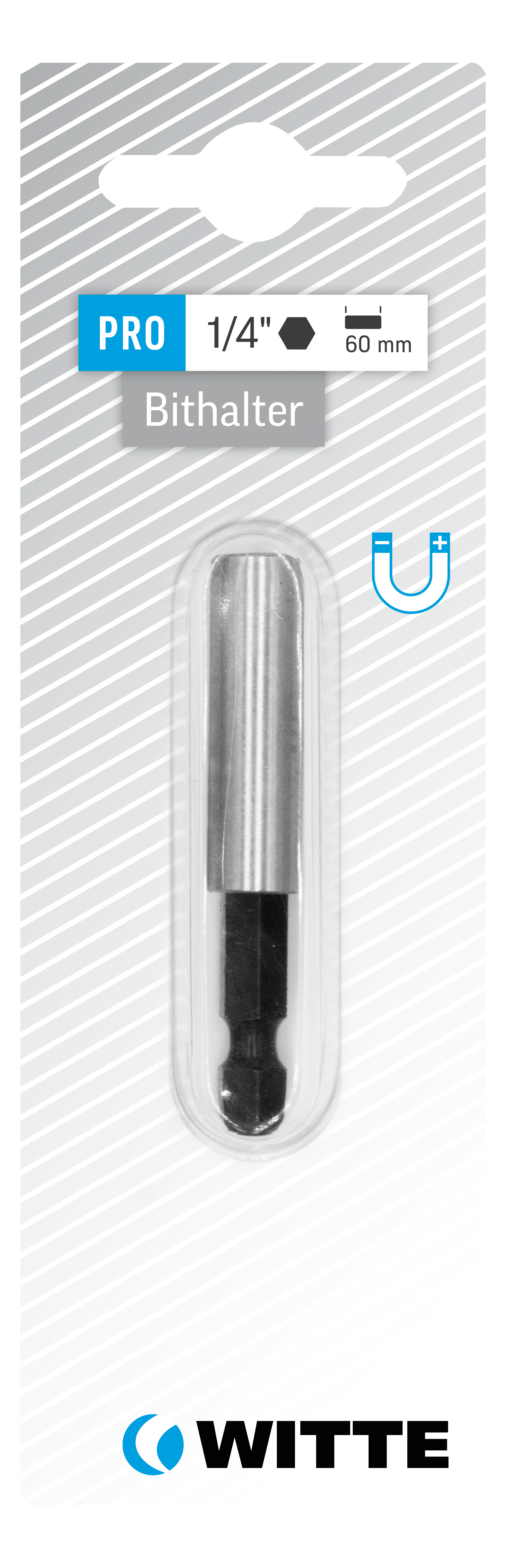 Witte Bithouder 60mm Universeel